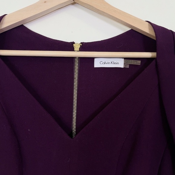 Calvin Klein Purple Sleeveless Dress - Picture 6 of 10